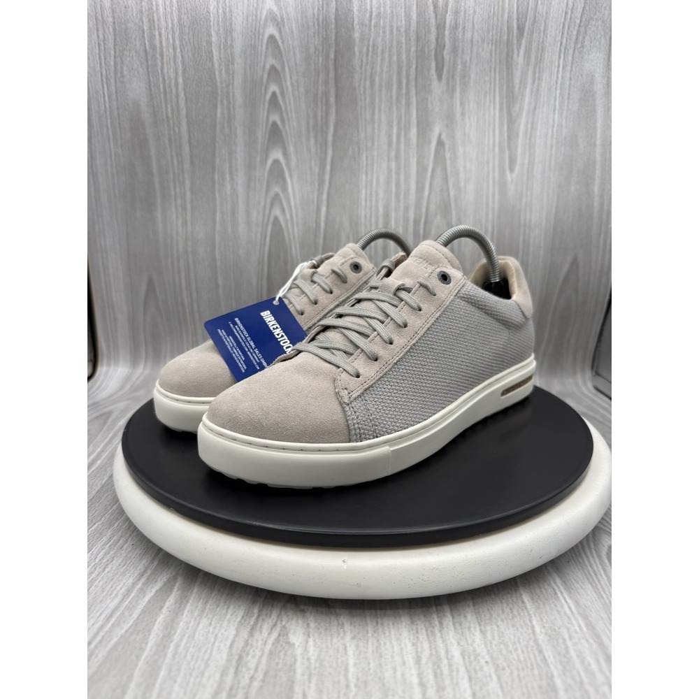 Birkenstock Bend Low Womens US 10 EU 41 Reg Whale Gray Canvas Suede Casual Shoes